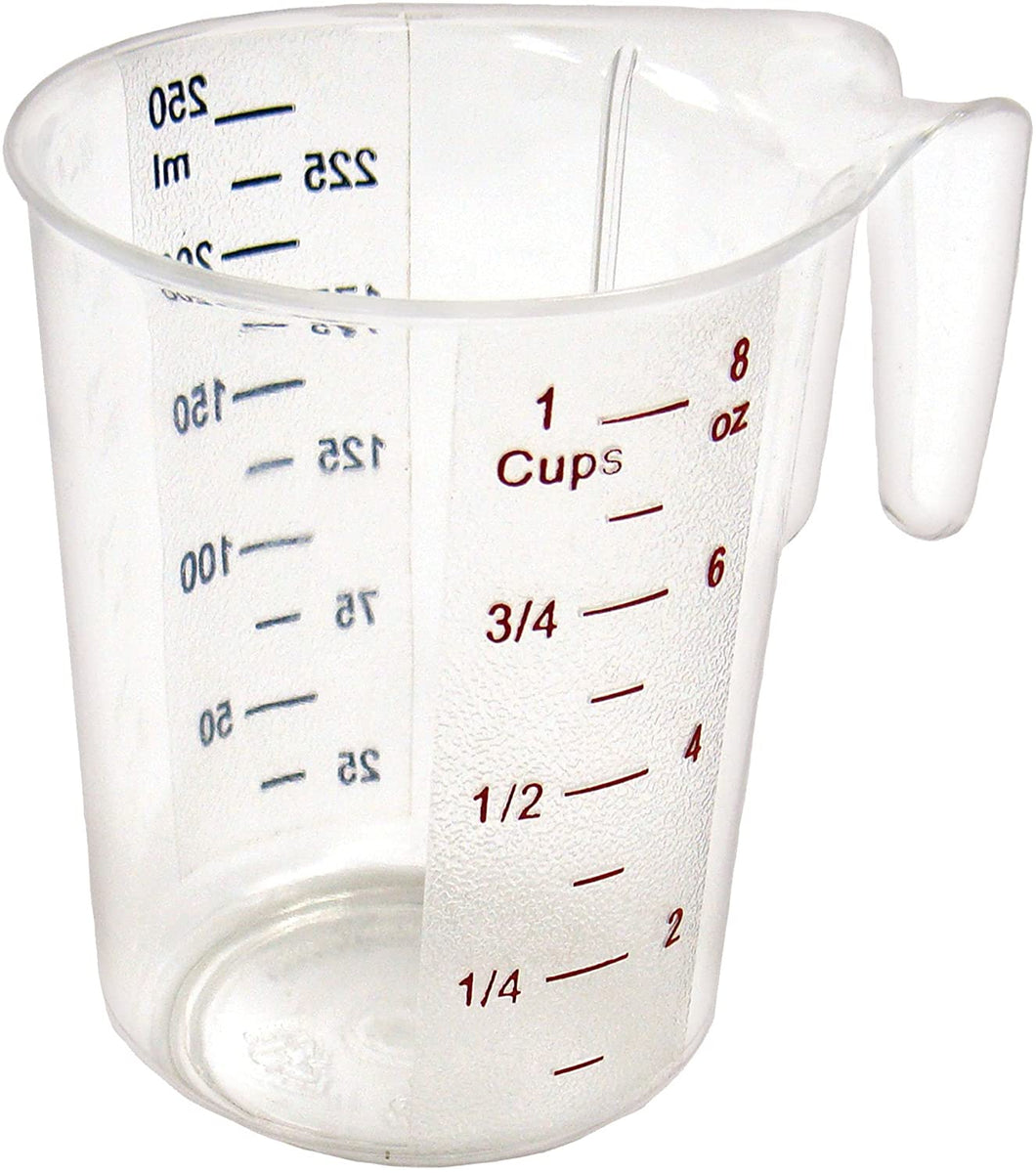 Winco 1-Cup Measuring Cup, Polycarbonate