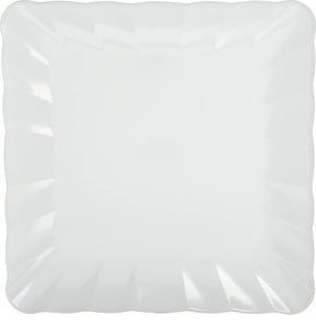 Displayware Square Small Scalloped Platter