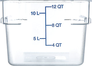 Carlisle StorPlus Square Container Only, Polycarbonate