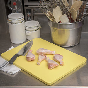 Carlisle Commercial Color Cutting Board, Polyethylene (HDPE)