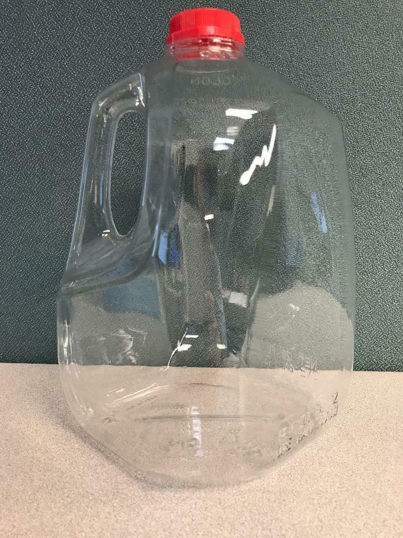 1 Gallon To-Go Packaging Clear Jugs + Lids (Combo Packed)